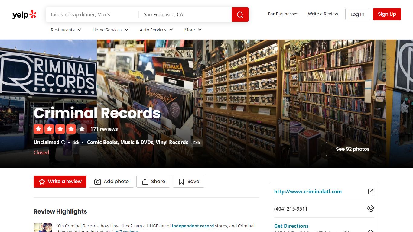 Criminal Records - Atlanta, GA - Yelp